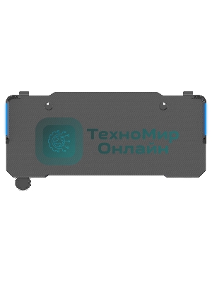 Стол игровой Cactus CS-EDL-GbK столешница МДФ черный, каркас черный