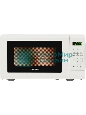 Микроволновая печь Starwind SMW4120 белый, 20 л, 700 Вт, переключатели - сенсор
