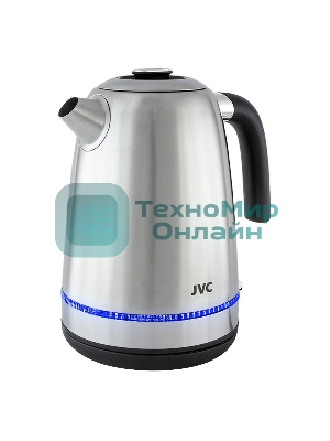 Чайник электрический JVC JK-KE1720 1.7 л, 2200 Вт, серебристый