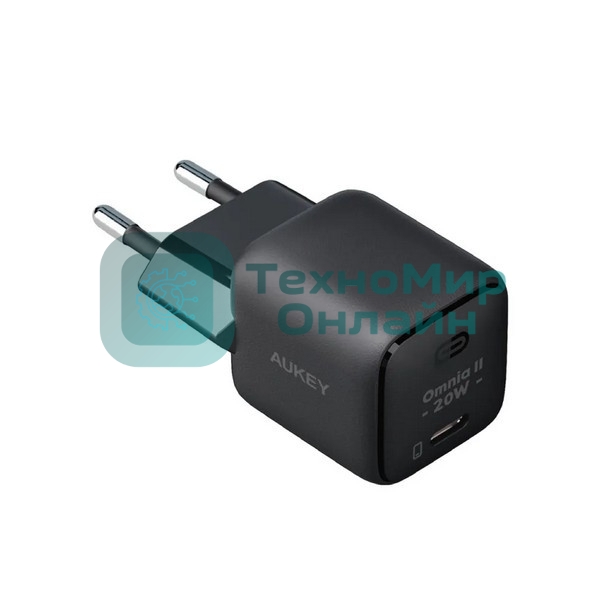 Сетевое зарядное устройство Aukey Omnia2 20W черный