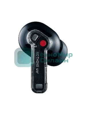 Наушники TWS NOTHING Ear черный, внутриканальные, Bluetooth, активное шумоподавление, до 8.5 ч