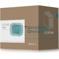 Компьютерный корпус ПК без блока питания Deepcool Case CH160 белый