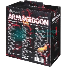 Проводные наушники Oklick HS-G300 черный/красный, полноразмерные, Jack 3.5 мм