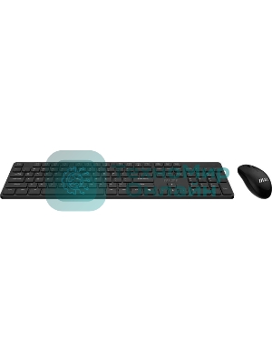 Комплект клавиатура+мышь MSI K200 Combo MS-8ZA4 беспроводной, USB, 1600 DPI, чёрный