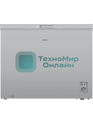 Морозильный ларь Maunfeld MFL200GR, серый, 200л