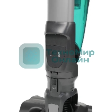Пылесос вертикальный Tefal Xtrem Compact Essential TY1239WO лазурный/серый, питание от аккумулятора, 145 Вт, уборка сухая, пылесборник 0.4 л