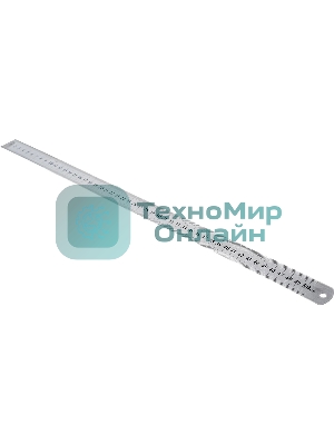 Линейка измерительная Sparta 500 мм, металлическая