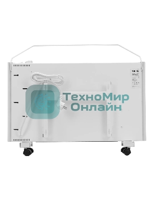 Конвектор электрический Denzel XCE-1500 белый, 1500 Вт, 20 м2, термостат