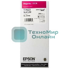 Картридж струйный Epson T7823 (C13T782300) пурпурный (200 мл) для SureLab SL-D700