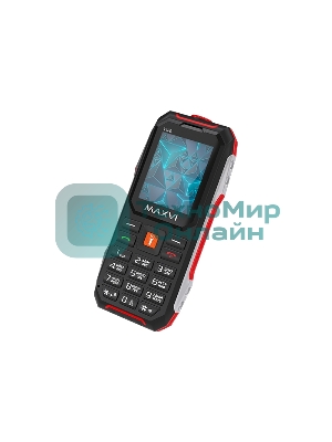 Мобильный телефон Maxvi T100 красный