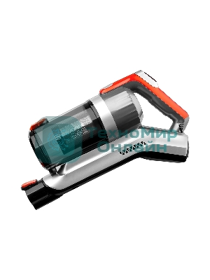 Пылесос вертикальный BRAYER BR4267 серый, питание от аккумулятора, 120 Вт, уборка сухая, пылесборник 0.5 л, работа от АКБ max 45 мин