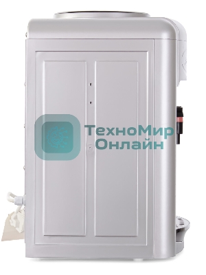 Кулер для воды Aqua Work 0.7-TKR, верхняя загрузка, нагрев 97 °С, без охлаждения, серебристый