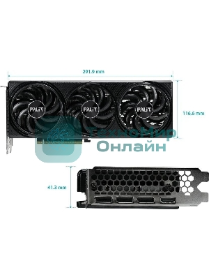Видеокарта Palit PA-RTX 5070 INFINITY 3 12Gb RTX 5070 12Gb 192bit GDDR7 2325/28000 HDMIx1 DPx3 HDCP Ret