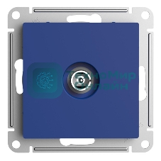 Антенна TV AtlasDesign коннектор механизм аквамарин SE