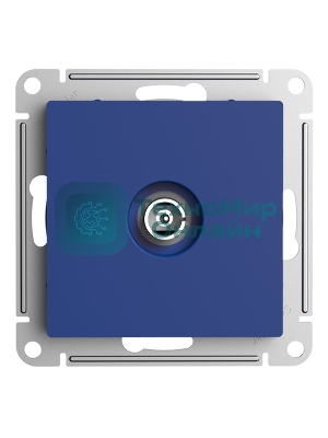 Антенна TV AtlasDesign коннектор механизм аквамарин SE