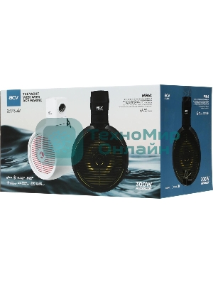Колонки автомобильные ACV Marine MR62 150Вт 96дБ 16.5см (6 1/2дюйм) (ком.:2кол.) коаксиальные двухполосные