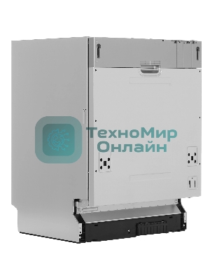 Встраиваемая посудомоечная машина Korting KDI 60140, нержавеющая сталь, 59.8 см, 14 компл., 49 дБ, класс A++