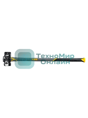 Кувалда с клиновидным бойком Denzel 3,6 кг, фибергласовая рукоятка c TPR