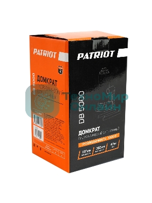 Домкрат бутылочный PATRIOT DB 5000 5T