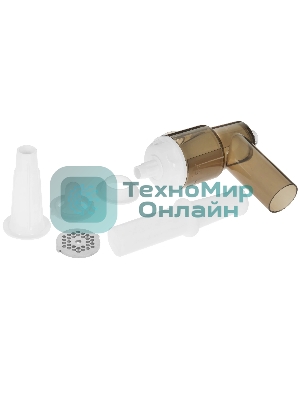 Мясорубка электрическая Willmark WMG-2043JW белый, 2000 Вт, 2.4 кг/мин, реверс, защита от перегрузки, насадки - 5