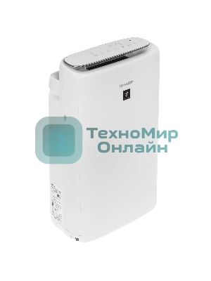 Климатический комплекс Sharp KIN41RH белый, 28 м², 2.7 л, HEPA-фильтр, угольный фильтр, ионизация Plasmacluster, гигростат