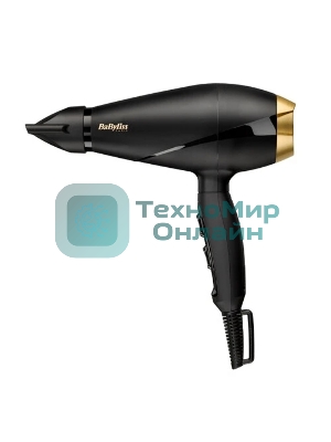 Фен BaByliss Power Pro 2000 6704E черный, 2000 Вт, ионизация