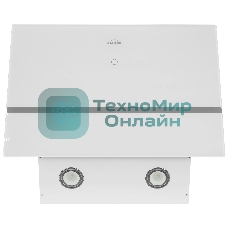 Вытяжка наклонная Elikor Rise WH 60 белый, 60 см, 750 куб. м/ч, 56 дБ