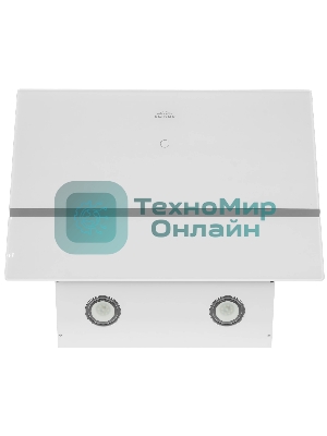 Вытяжка наклонная Elikor Rise WH 60 белый, 60 см, 750 куб. м/ч, 56 дБ