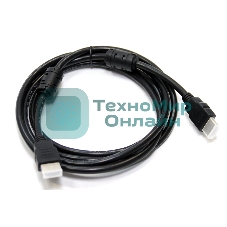 Кабель 5bites APC-200-100F HDMI, M-M, V2.0, 4K, HIGH SPEED, ETHERNET, 3D, FERRITES, 10м