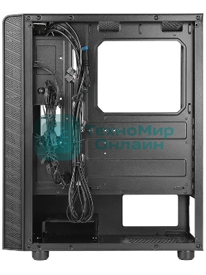Компьютерный корпус Azza Prime 360E черный без БП ATX 5x120мм 2x140мм 2xUSB 3.0 audio bott PSU