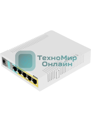 Коммутатор Mikrotik CSS106-1G-4P-1S 5PORT 1000M 1SFP