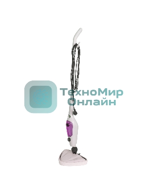 Паровая швабра SUPRA SMS-307, 1700Вт, белый/розовый