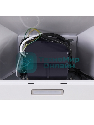 Вытяжка каминная HOMSair Delta 50 белый, 50 см, 600 куб. м/ч, 47 дБ