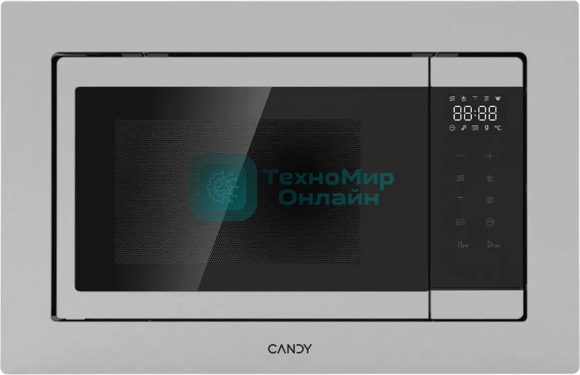 Встраиваемая микроволновая печь CANDY CMXBTG218X нержавеющая сталь