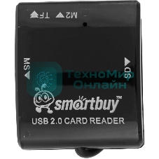 Кард-ридер Smartbuy черный (SBR-713-K)