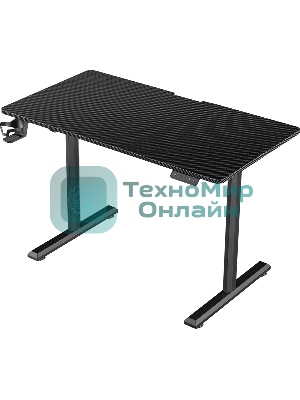 Стол игровой компьюерный Volt черн, регулир. высота 72-117 см
