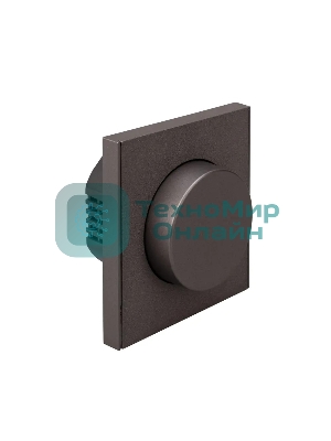 Светорегулятор Kranz KR-78-0732-6 STRONG (диммер) 300Вт с/у графит