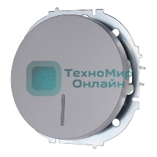 Выключатель 1-кл. СП OSEN 10А IP20 с подсветкой механизм серый матовый LEZARD 743-7488-111