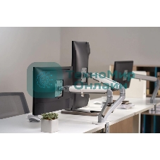 Кронштейн для мониторов Ultramounts UM735SIL серый/серебристый 17