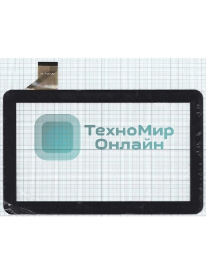 Сенсорное стекло (тачскрин) 10.1'' YDT1231-A0 (257x159 мм), черное
