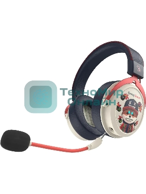 Гарнитура беспроводная/проводная с микрофоном A4Tech Bloody MR595 Proxy Boom бежевый/черный мониторные BT/Radio оголовье (MR595)