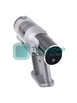 Пылесос вертикальный Polaris PVCS-4010 серый, питание от аккумулятора, 150 Вт, уборка суxая/влажная, пылесборник 0.45 л