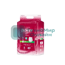 Подгузники-трусы для взрослых Dr.Skipp Light р-р S, 40 шт., 8144
