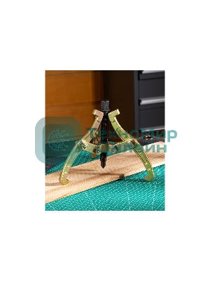 Съемник подшипников трехзахватный Deli DL-S6 150мм(рабочий ход болта), внешний диаметр 20-100мм, внутренний диаметр 45-135мм, сталь 45#