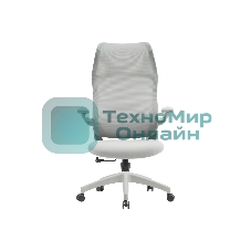 Кресло компьютерное Cactus CS-GMC505-GY серый, сиденье серый, сетка/ткань, крестов. пластик, пластик серый