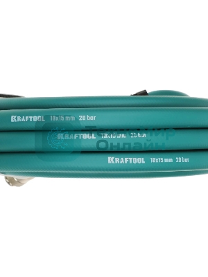 Воздушный шланг KRAFTOOL с фитингами рапид 10 м, 10х15 мм, 20 бар
