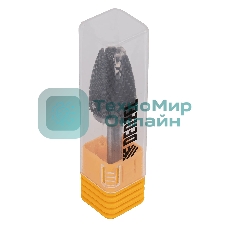 Борфреза по металлу Denzel твердосплавная, параболическая, тип-F, 16 мм