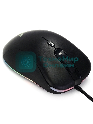 Мышь проводная Crown CMGM-904 черный, 7000 dpi, USB, кнопки - 7