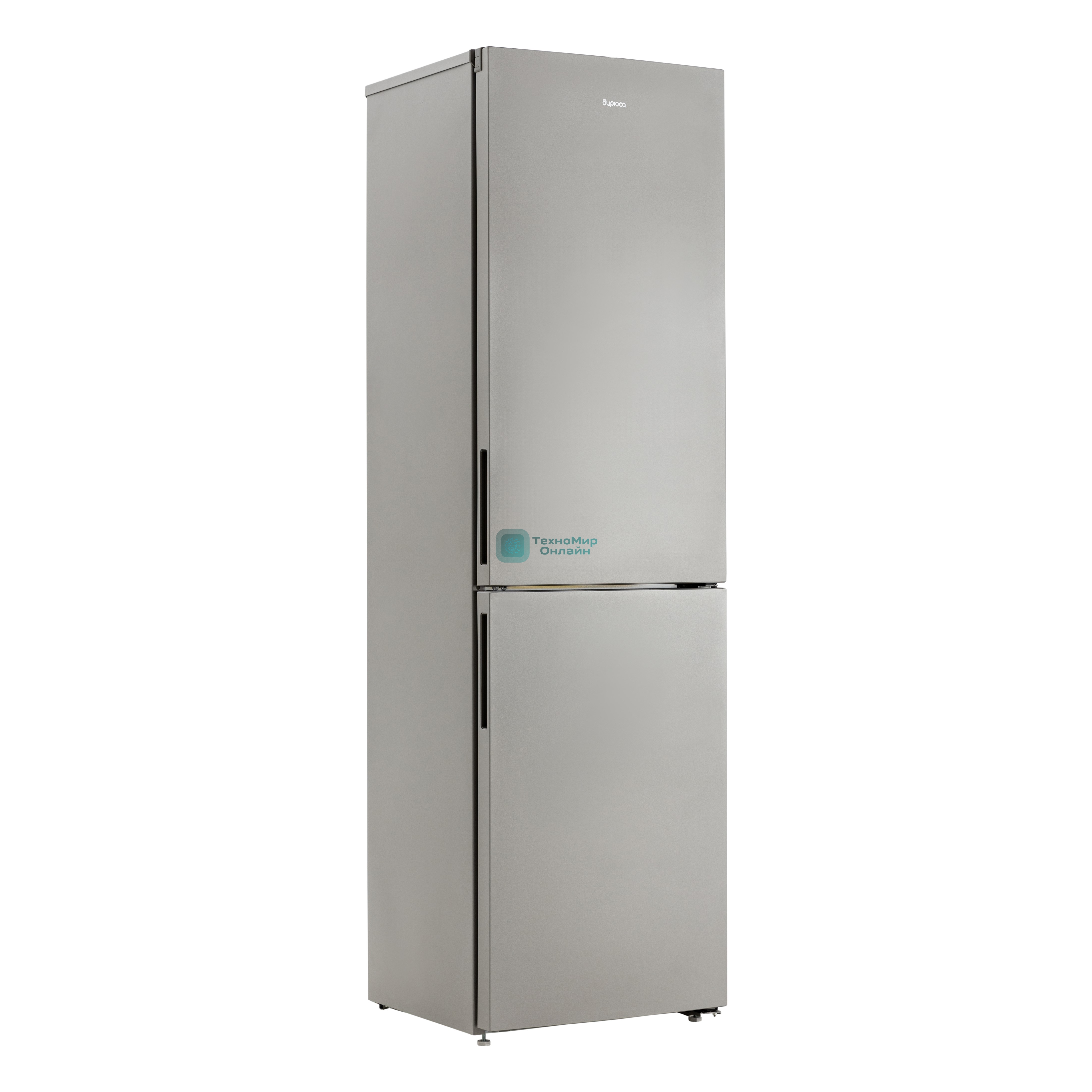 Холодильник Бирюса М6149 металлик двухкамерный 245/135 л морозилка снизу, автоматическое оттаивание