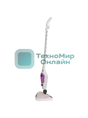 Паровая швабра SUPRA SMS-307, 1700Вт, белый/розовый